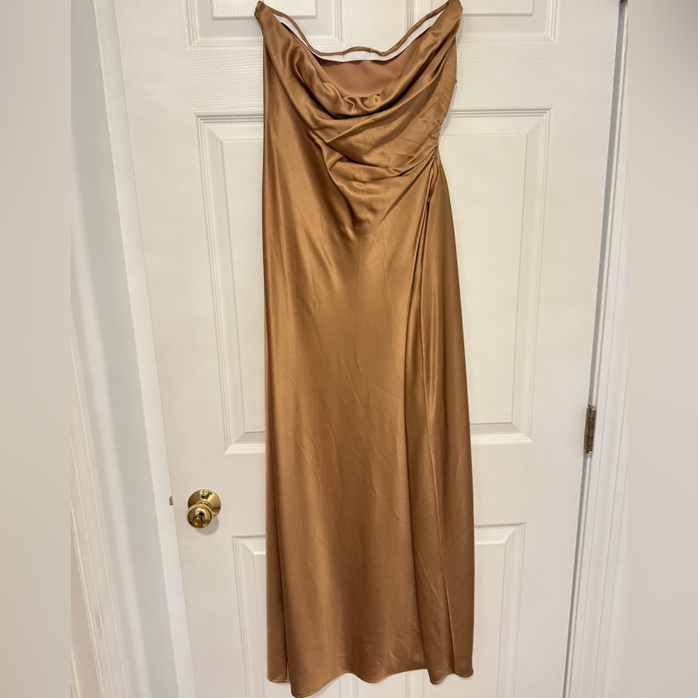 Reformation Strapless Cutout Dress